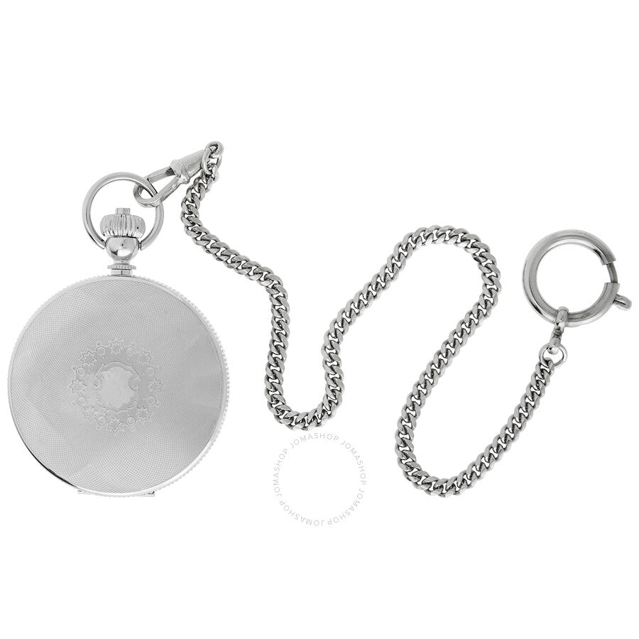 Tissot Savonnette Hand Wind White Dial Men's Pocket Watch T867.405.19.013.00 - The Watches Men & Co #3