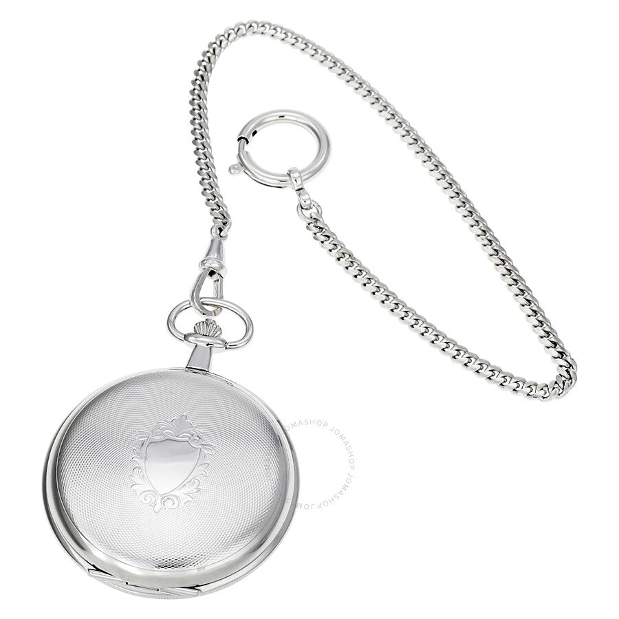 Tissot Savonnette Palladium Plated Brass Pocket Watch T83650813 - The Watches Men & Co #2