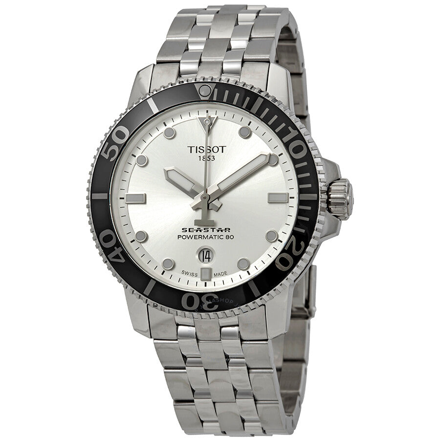 Tissot Seastar 1000 Automatic Silver Dial Men's Watch T120.407.11.031.00 - The Watches Men & Co