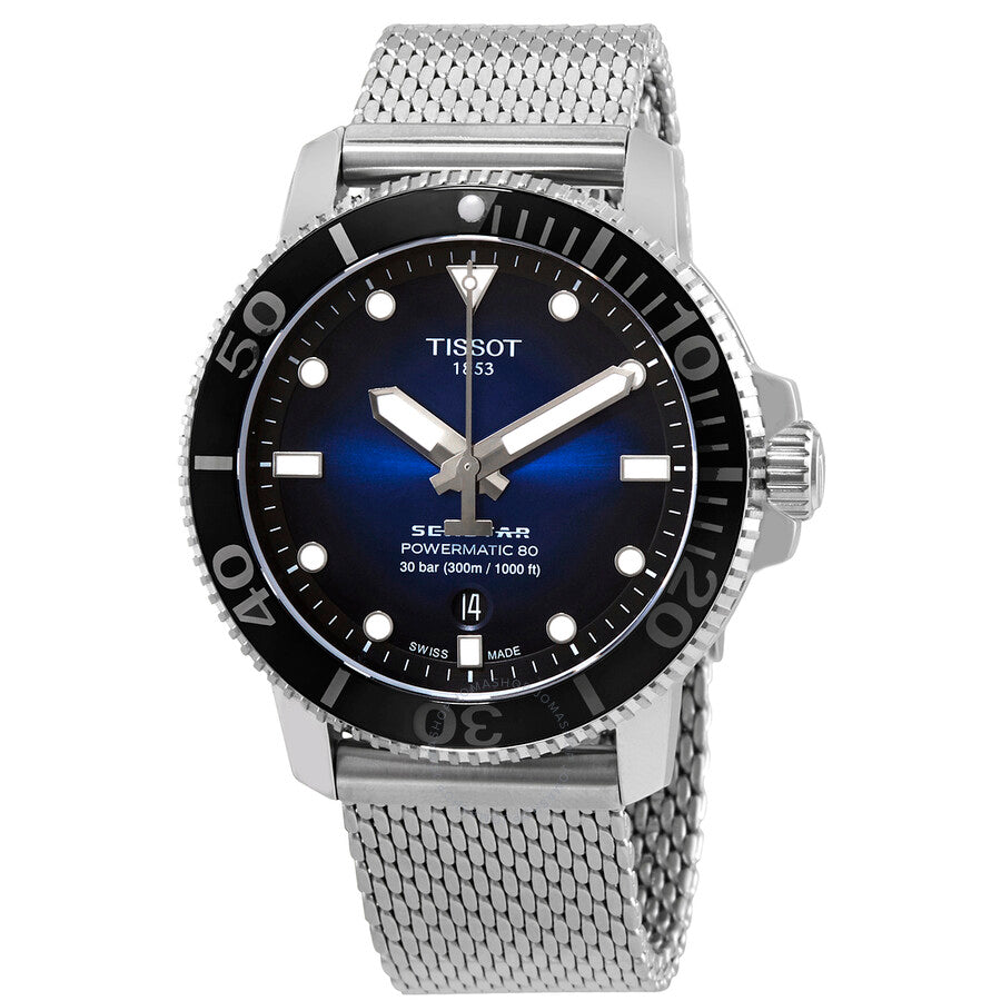 Tissot Seastar 1000 Blue Gradient Dial Automatic Men's Watch T120.407.11.041.02 - Watches of America