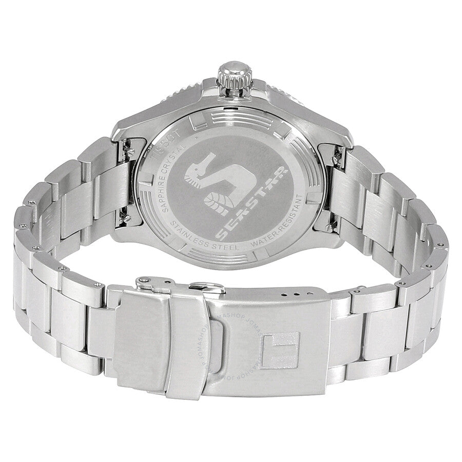 Tissot Seastar 1000 Quartz Blue Dial Ladies Watch T1202101104100