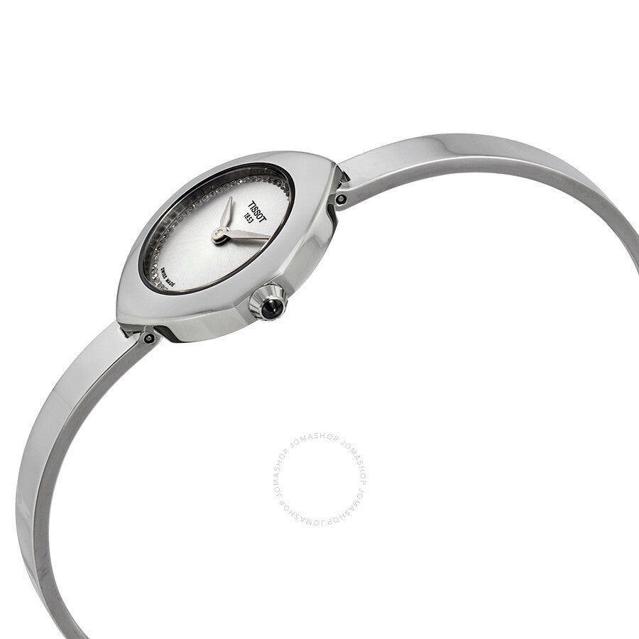 Tissot Silver Dial Stainless Steel Ladies Watch T1131091033600 - The Watches Men & Co #2