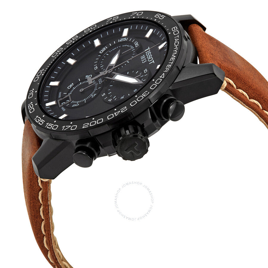 Tissot Supersport Chronograph Quartz Black Dial Men's Watch T125.617.36.051.01