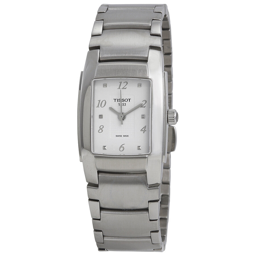 Tissot T-10 Matte Stainless Steel Ladies Watch T073.310.11.017.01 - The Watches Men & Co