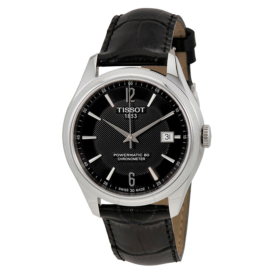 Tissot T-Classic Ballade Automatic Black Dial Men's Watch T108.408.16.057.00 - Watches of America