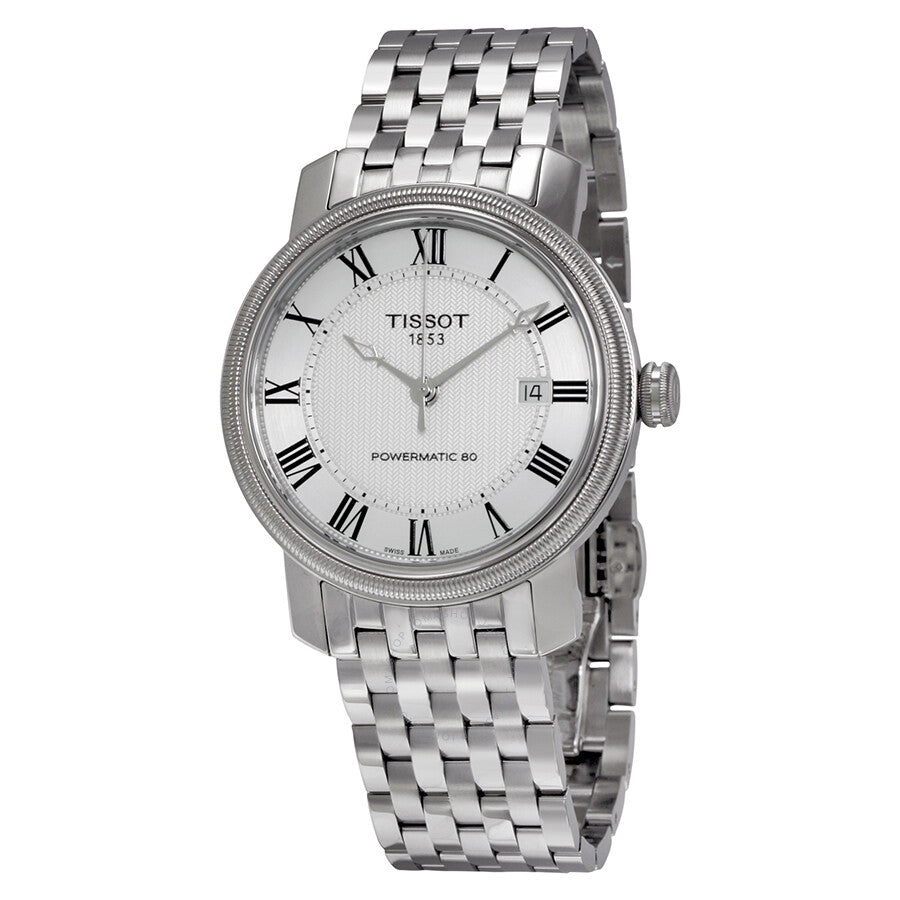 Tissot T-Classic Bridgeport Powermatic 80 Automatic Men's Watch T0974071103300 - Watches of America