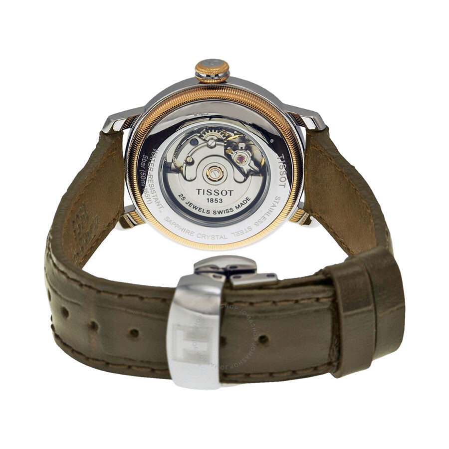 Tissot T-Classic Bridgeport White Dial Ladies Watch T0970072603300 - The Watches Men & Co #3