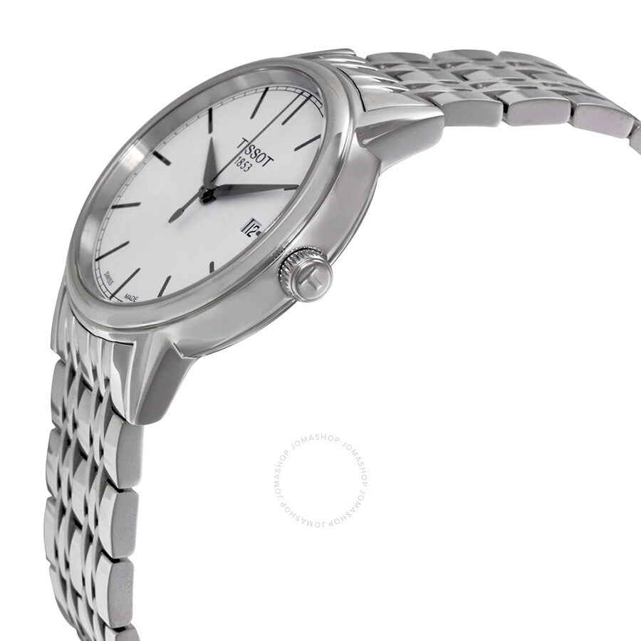 Tissot T-Classic Carson White Dial Men's Watch T0854101101100 - Watches of America #2