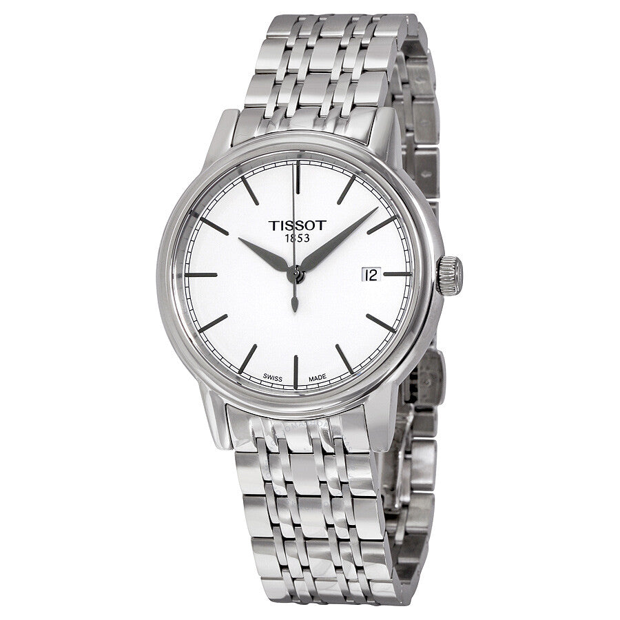 Tissot T-Classic Carson White Dial Men's Watch T0854101101100 - Watches of America