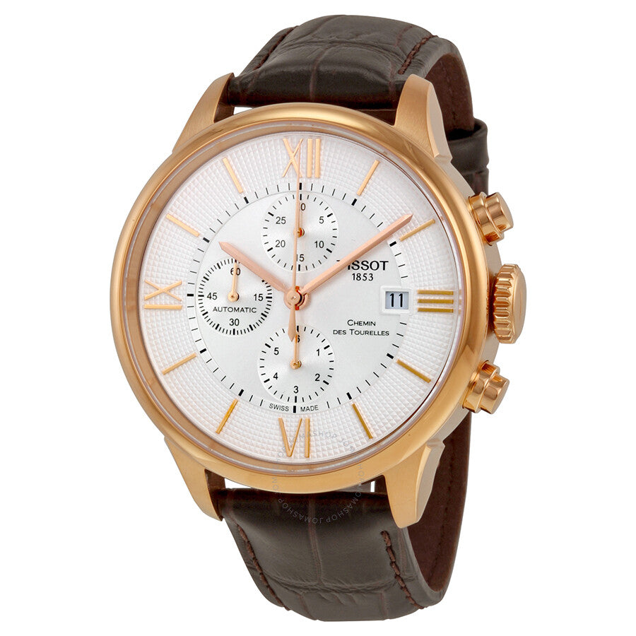 Tissot T-Classic Chemin Des Tourelles Chrono Automatic Men's Watch T0994273603800 - Watches of America
