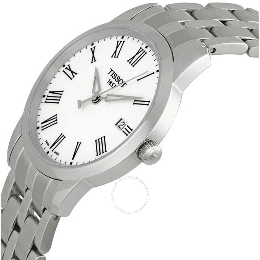 Tissot T-Classic Dream White Dial Stainless Steel Men's Watch T033.410.11.013.01 - The Watches Men & Co #2