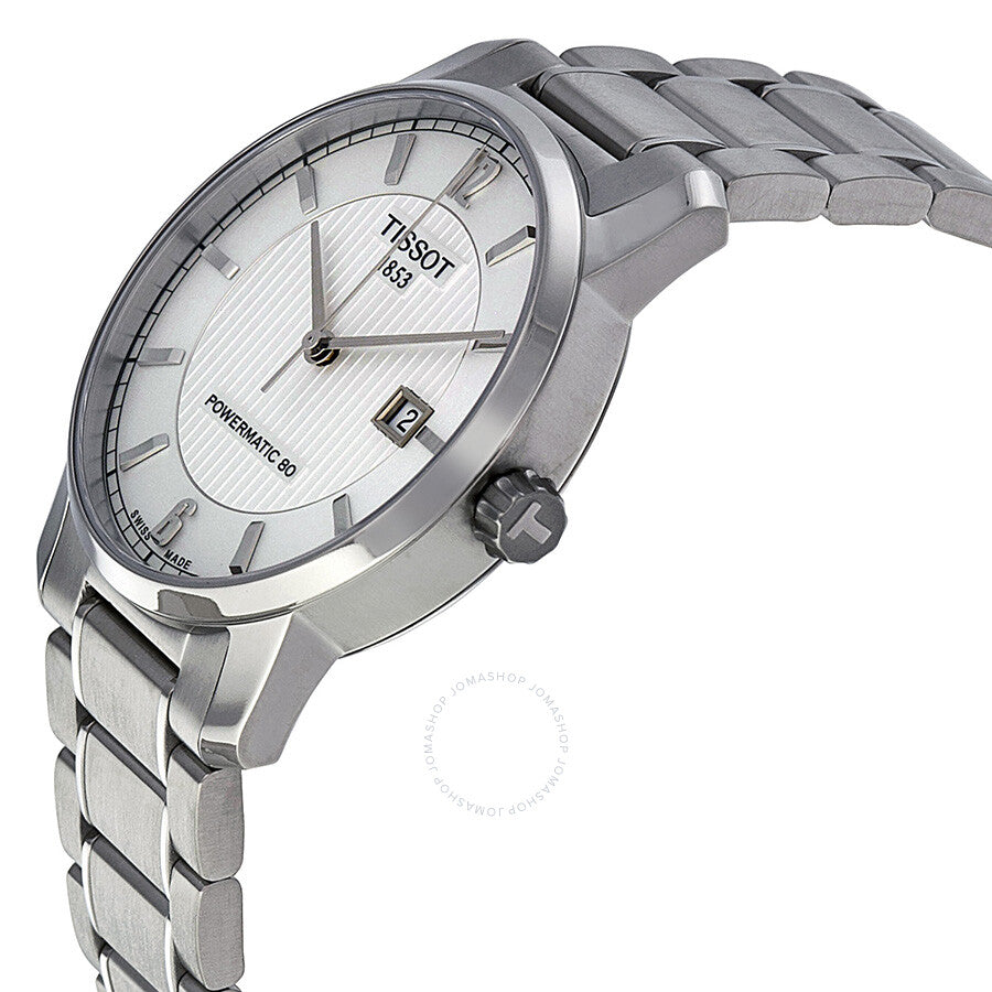 Tissot T-Classic Titanium Automatic Silver Dial Men's Watch T0874074403700 - The Watches Men & Co #2