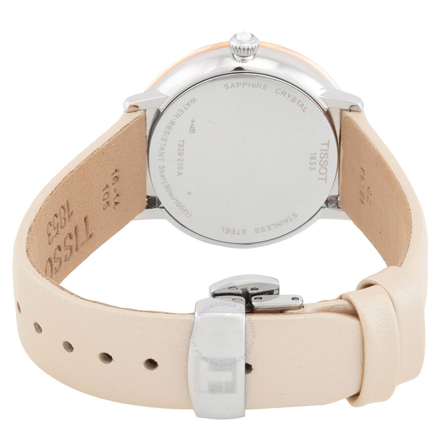 Tissot T-Gold Quartz Ladies Watch T929.210.46.261.00 - The Watches Men & Co #3