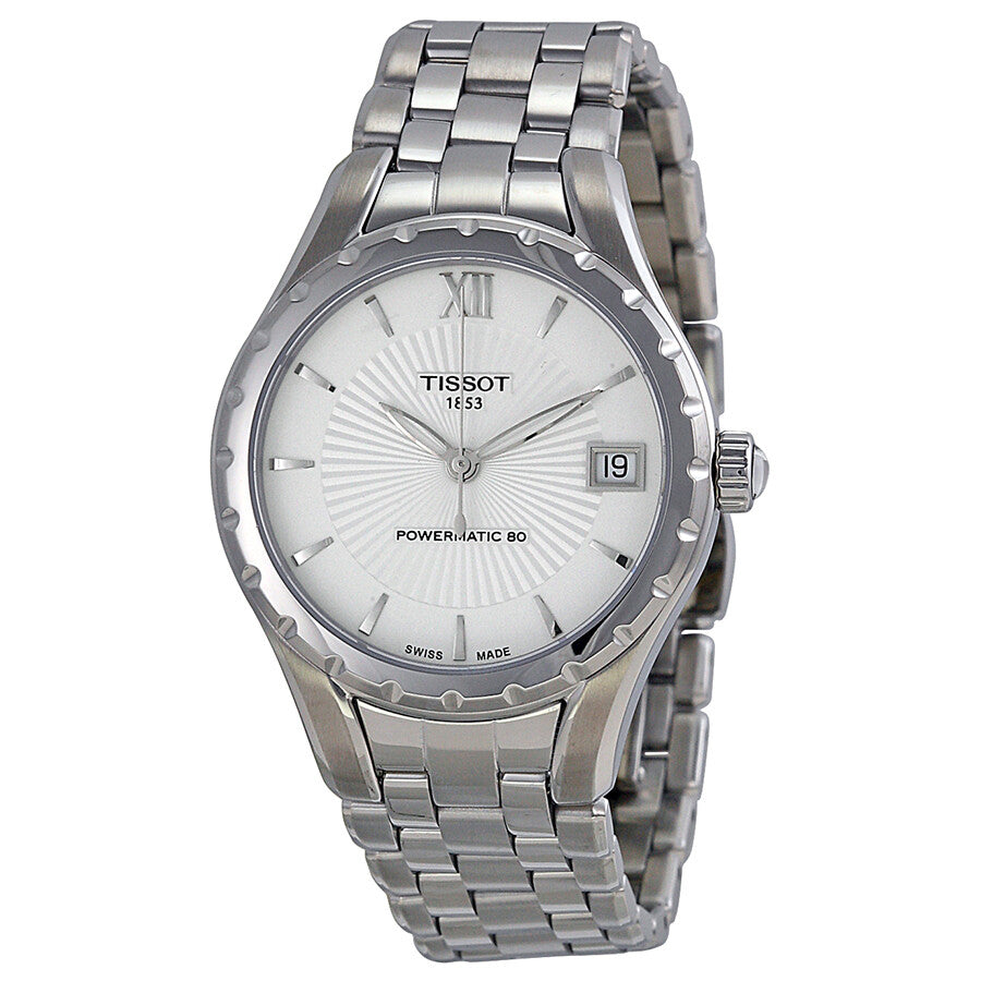 Tissot T-Lady Powermatic Automatic Silver Dial Ladies Watch T0722071103800 - The Watches Men & Co