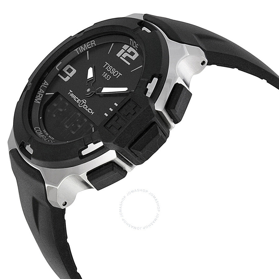 Tissot T-Race Analog Digital Black Rubber Men's Watch T0814201705701 - The Watches Men & Co #2