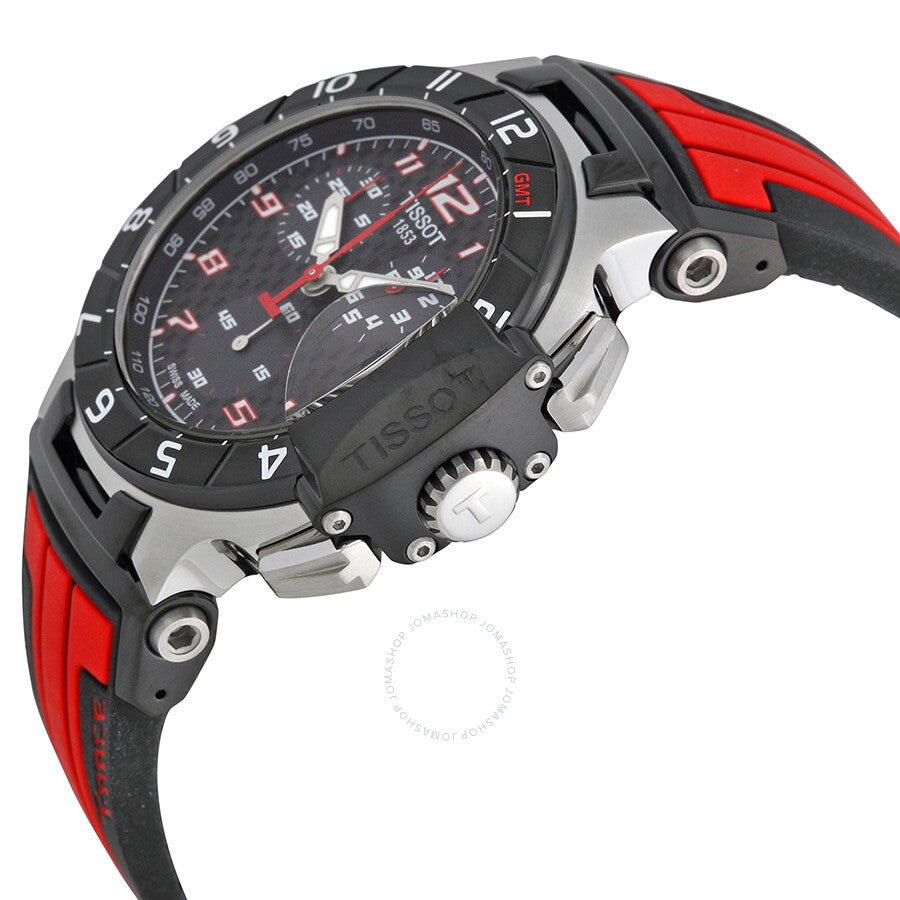 Tissot T Race Chronograph Black Dial Men's Watch T0484172720701 - The Watches Men & Co #2