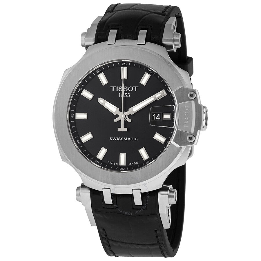 Tissot T-Race Swissmatic Automatic Black Dial Watch T115.407.17.051.00 - The Watches Men & Co
