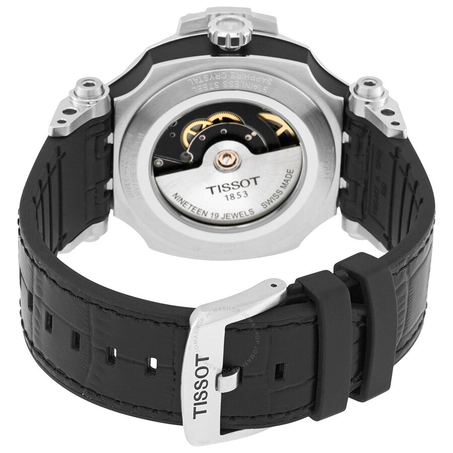 Tissot T-Race Swissmatic Automatic Black Dial Watch T115.407.17.051.00 - The Watches Men & Co #3