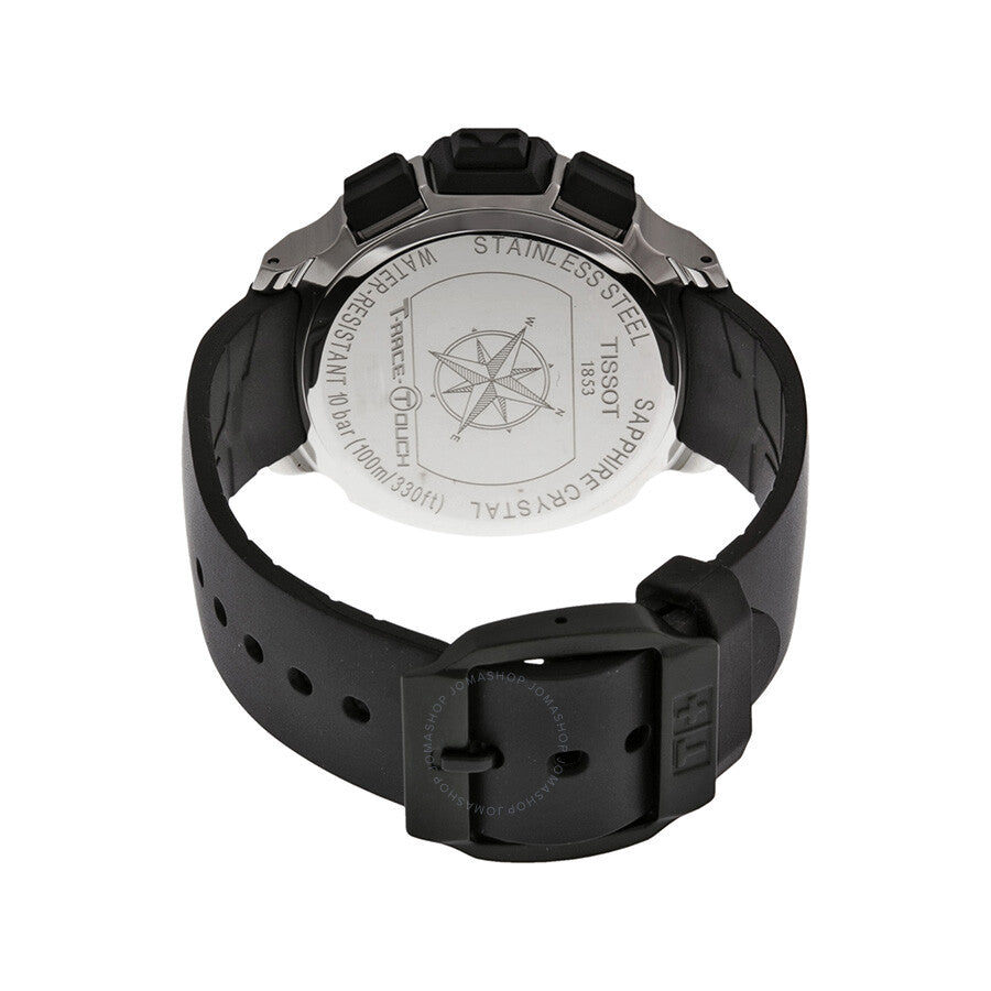 Tissot T-Race Touch Analog Digital Dial Black Synthetic Strap Men's Watch T0814201705700 - The Watches Men & Co #3