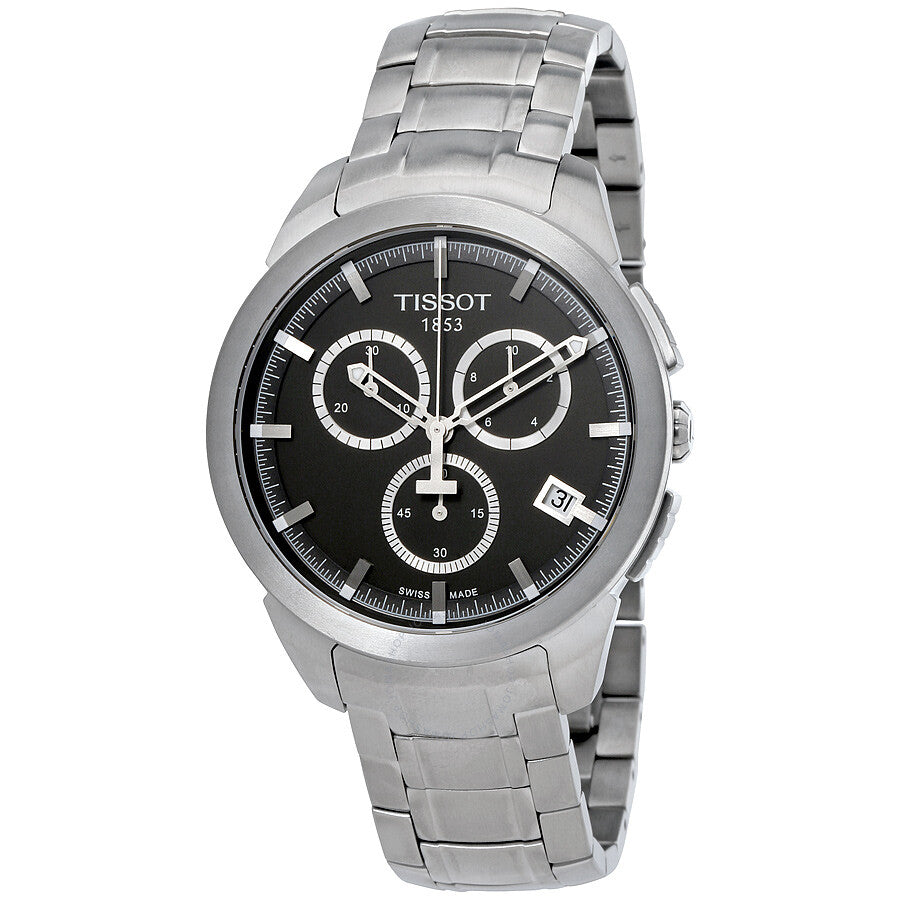 Tissot T-Sport Titanium Chronograph Anthracite Dial Men's Watch T0694174406100 - The Watches Men & Co