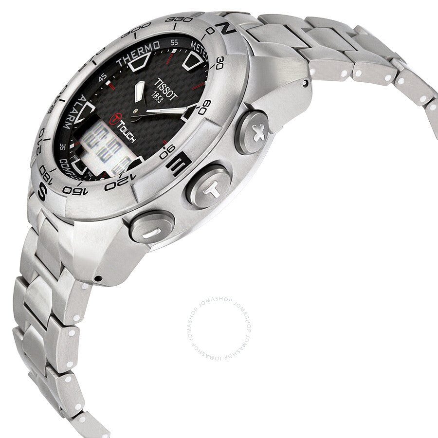 Tissot T-Touch Expert Brushed Titanium Analog/Digital Men's Watch T013.420.44.201.00 - The Watches Men & Co #2