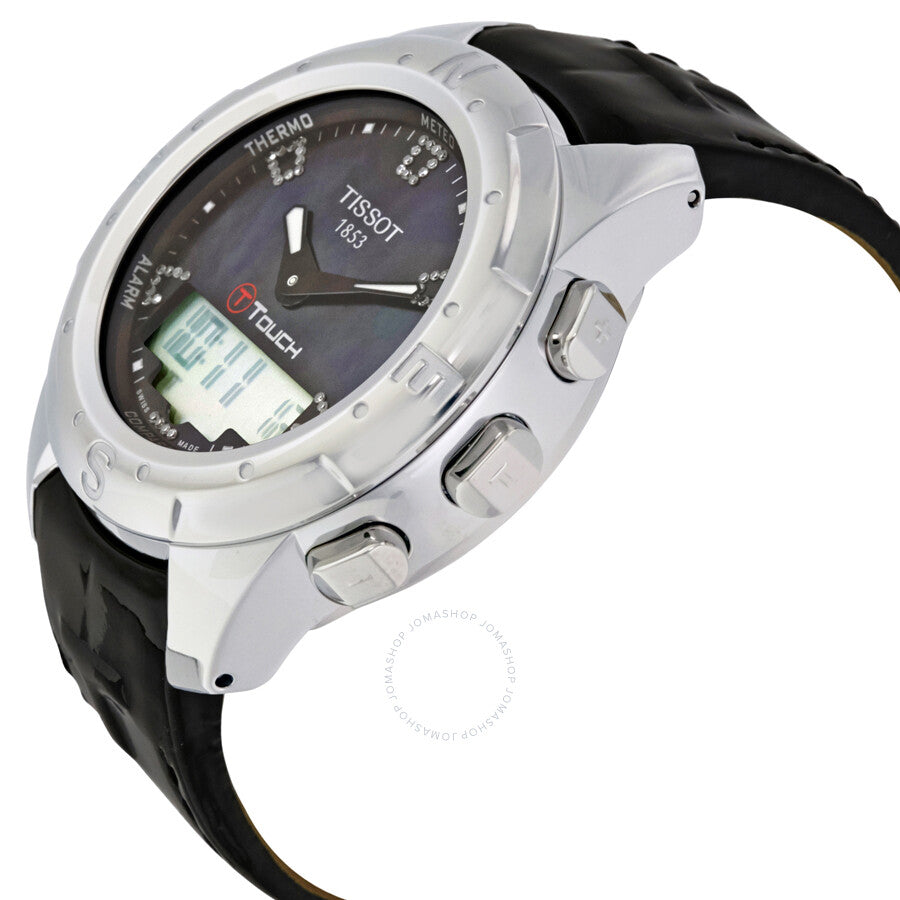 Tissot T-Touch II Perpetual Alarm World Time Chronograph Ladies Watch T047.220.46.126.00 - Watches of America #2
