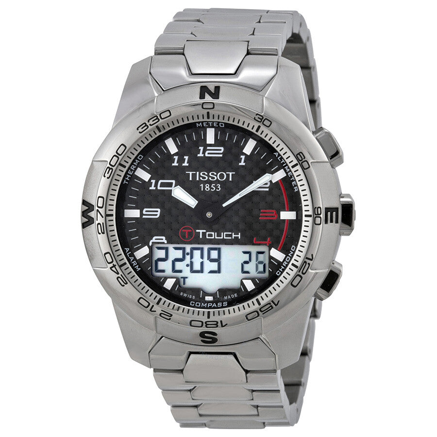 Tissot T-Touch II Men's Analog-Digital Watch T047.420.44.207.00 - The Watches Men & Co