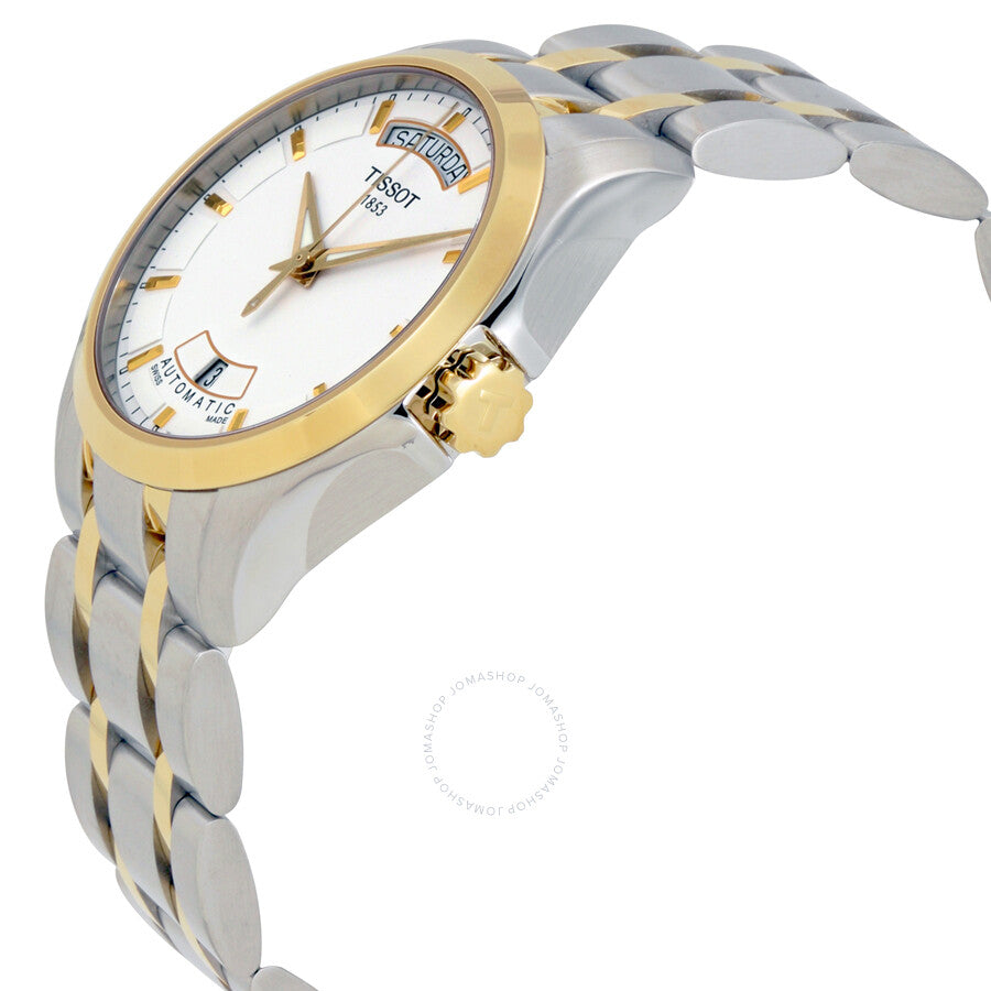Tissot T-Trend Couturier White Dial Men's Watch T0354072201100 - The Watches Men & Co #2