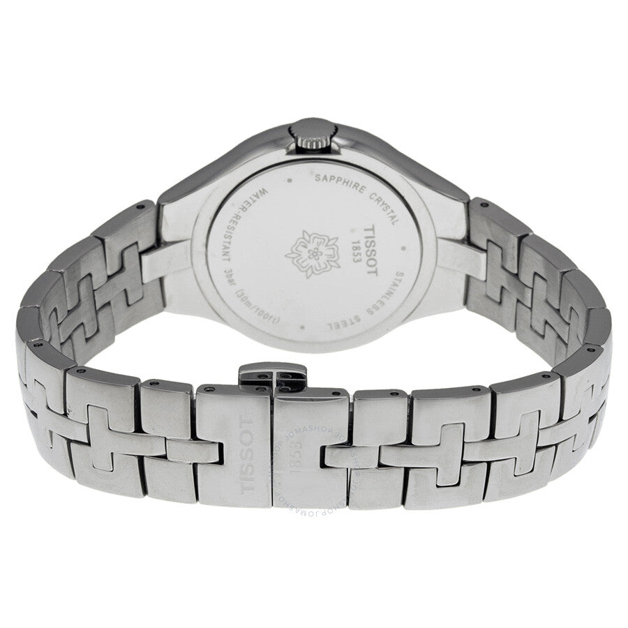 Tissot T-Trend Silver Dial Stainless Steel Ladies Watch T0822101103800 - The Watches Men & Co #3