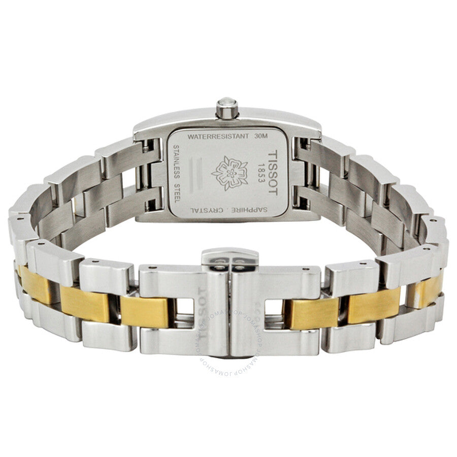 Tissot T-Trend T3 Mother of Pearl Dial Ladies Watch T042.109.22.117.00 - The Watches Men & Co #3