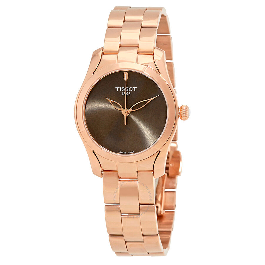 Tissot T-Wave Anthracite Dial Ladies Watch T112.210.33.061.00 - Watches of America