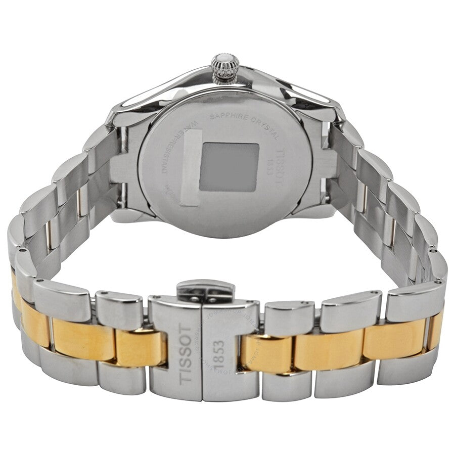 Tissot T-Wave Quartz White Mother of Pearl Dial Ladies Watch T112.210.22.113.00 - Watches of America #3