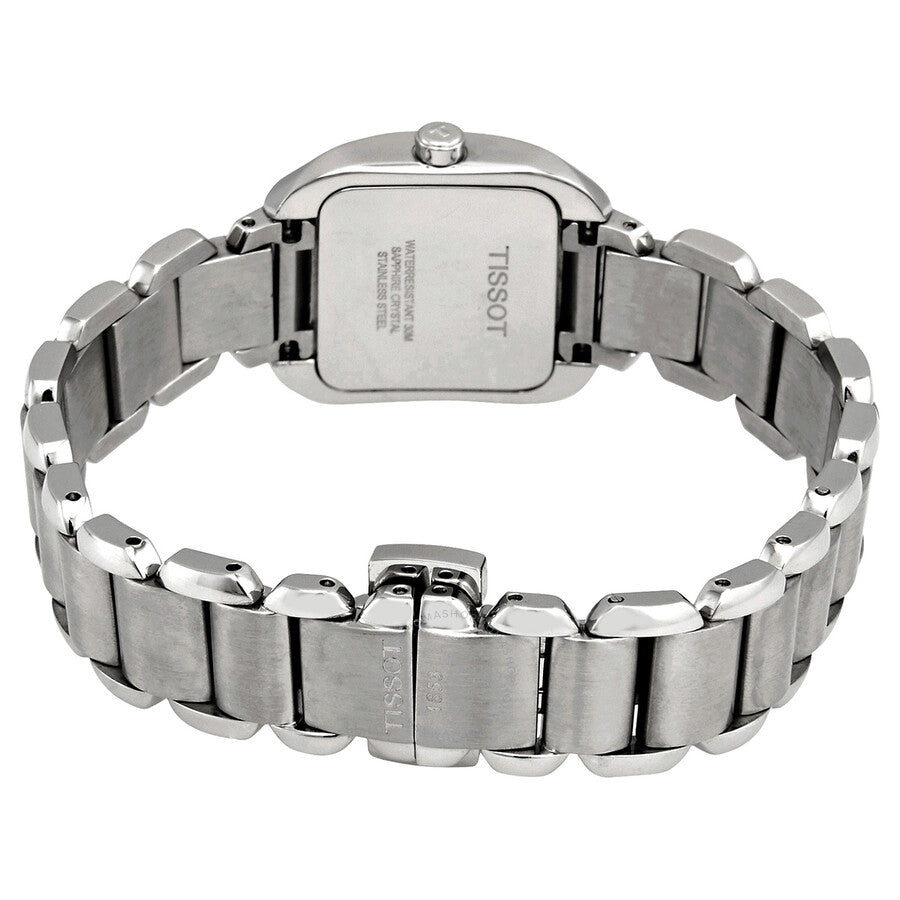 Tissot T-Wave White Dial Stainless Steel Ladies Watch T02.1.285.71 - The Watches Men & Co #3