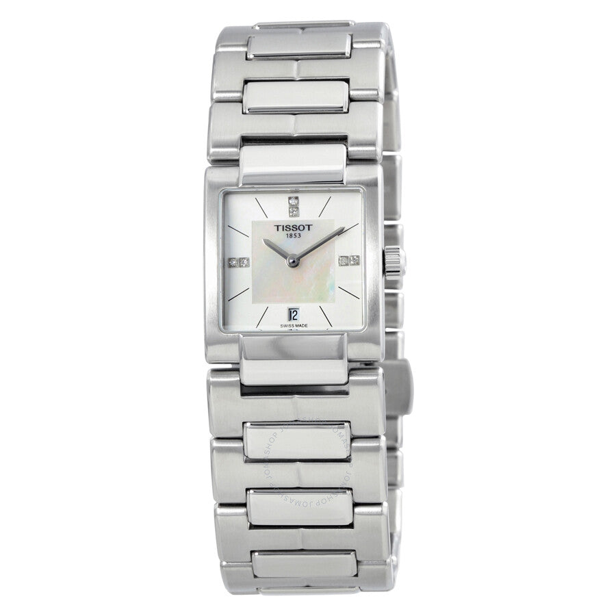 Tissot T02 Mother of Pearl Dial Ladies Watch T090.310.11.116.00 - The Watches Men & Co