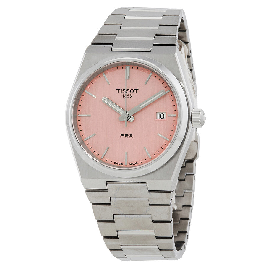 Tissot T-Classic Quartz Pink Dial Ladies Watch T1372101133100 - Watches of America