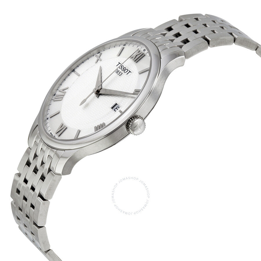 Tissot Tradition Silver Dial Stainless Steel Men's Watch T0636101103800 - Watches of America #2