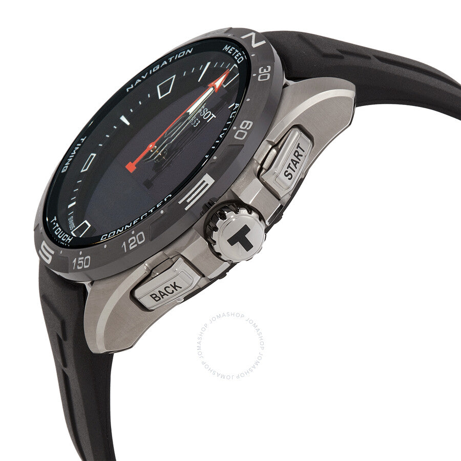 Tissot T-Touch Perpetual Alarm Chronograph Quartz Analog-Digital Black Dial Men's Watch T121.420.47.051.00 - Watches of America #2