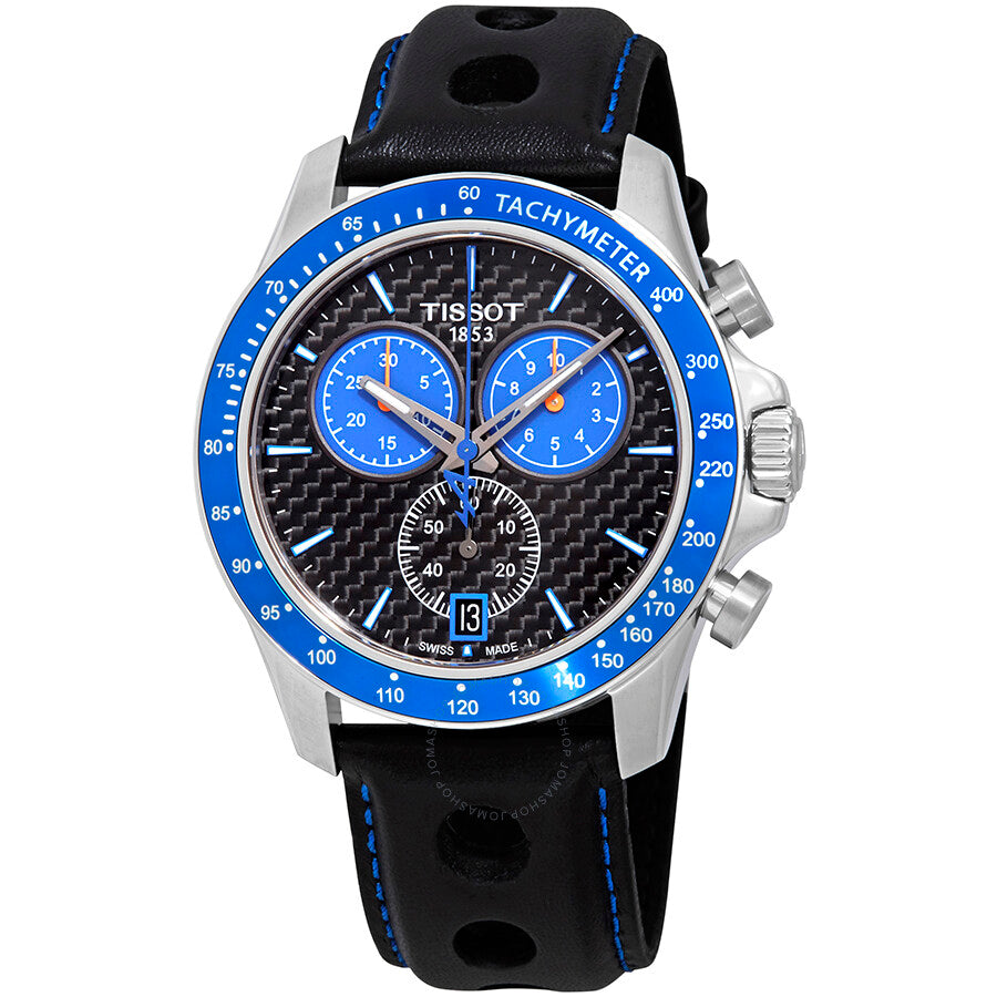 Tissot V8 Alpine Chronograph Black Dial Men's Watch T106.417.16.201.01 - The Watches Men & Co