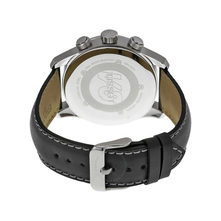 Tissot V8 Chronograph White Dial Men's Watch T0394171603702 - The Watches Men & Co #3