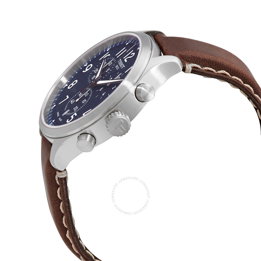 Tissot XL Vintage Chronograph Quartz Blue Dial Men's Watch T116.617.16.042.00