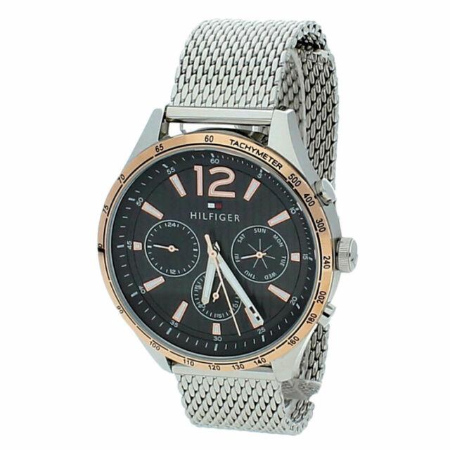 Tommy Hilfiger Reloj cronógrafo con esfera gris para hombre 1791466