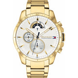 Tommy Hilfiger Reloj multifunción de acero dorado para hombre 1791538