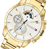 Tommy Hilfiger Reloj multifunción de acero dorado para hombre 1791538