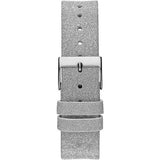Guess Watch Mariposa Silver Leather Analog Watch Women's Watch GW0008L1 - Watches of America #3