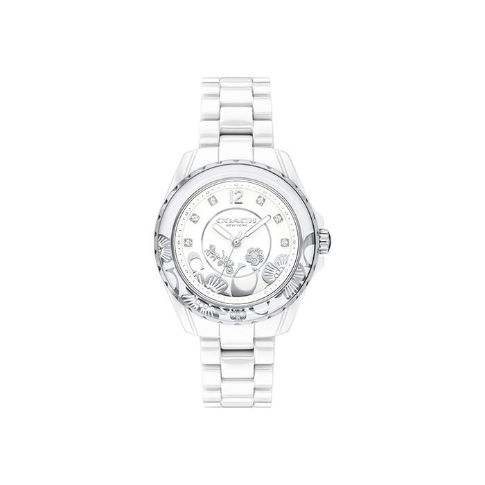 Reloj coach 2025 dama blanco