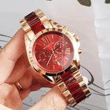Reloj Michael Kors Bradshaw Borgoña Mujer MK6270