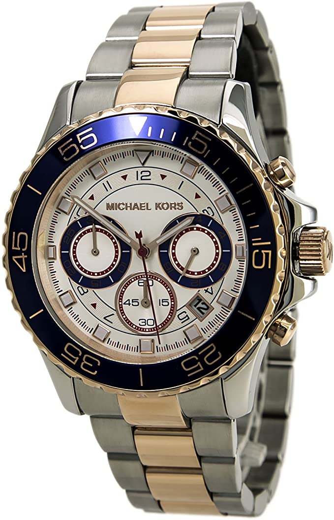 Michael Kors Everest Chronograph Two Tone Women's Watch MK5794 – Watches of  America