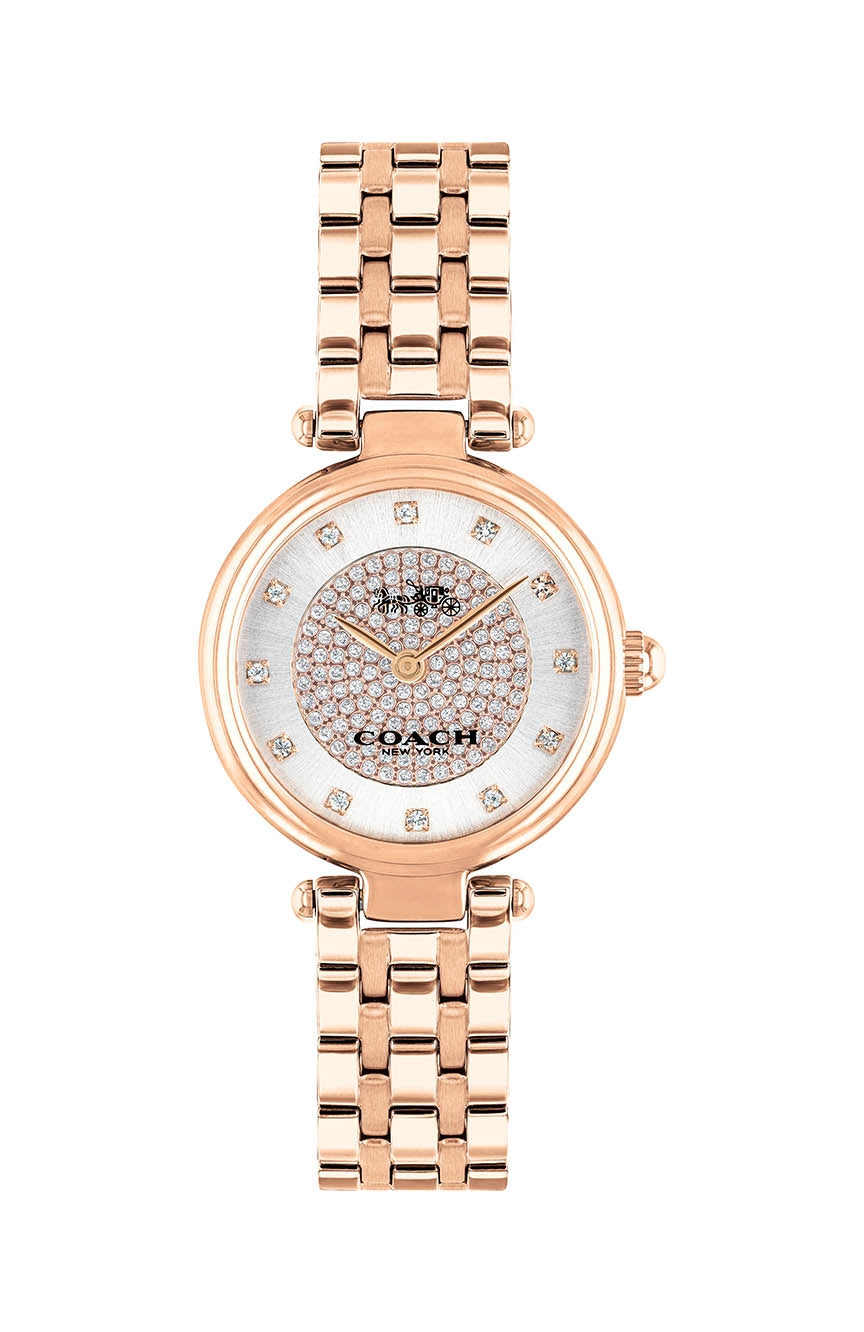 Coach Park Crystal Rose Gold 26mm Women's Watch 14503736 – Watches of  America