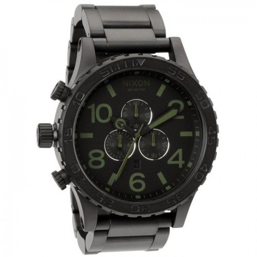 Nixon 51-30 Surplus Matte Black Men's Watch A083-1042 – Watches of 