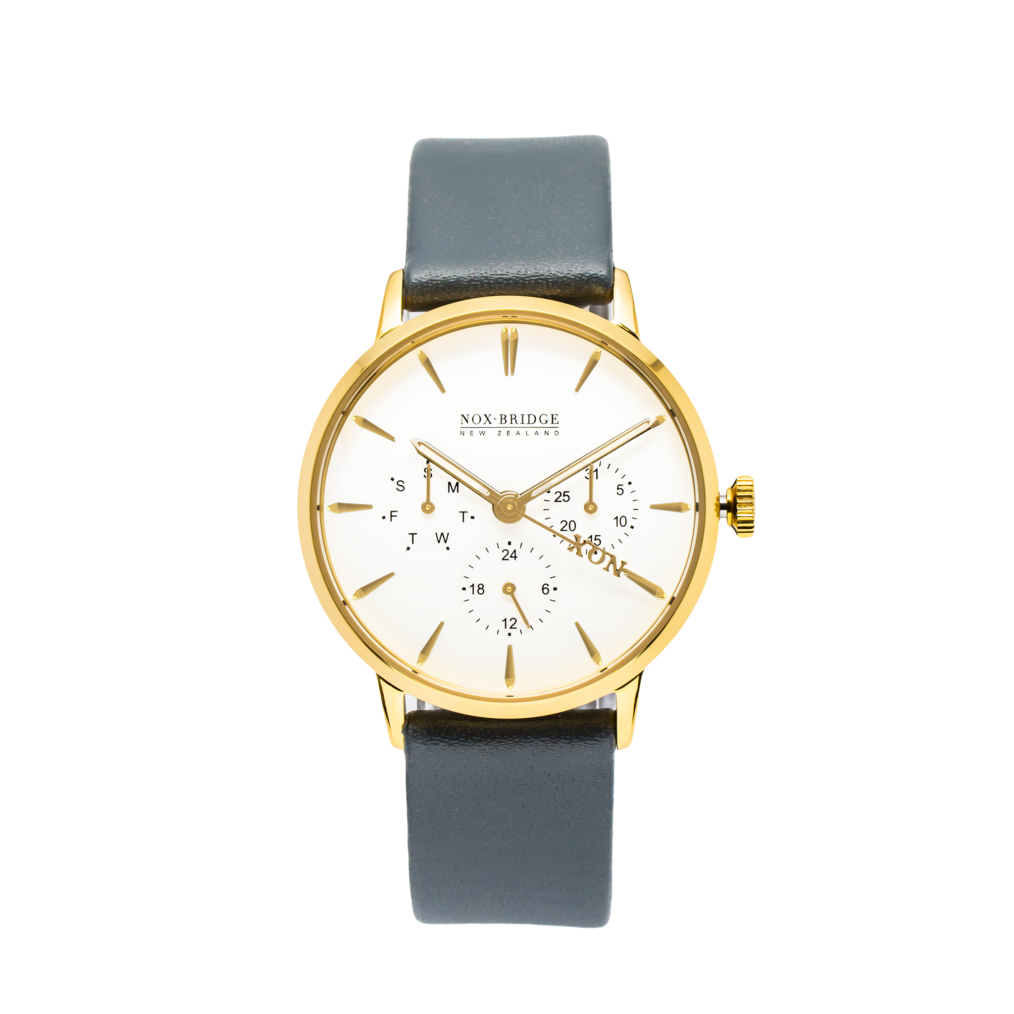 NOX-BRIDGE Classic Alcyone Gold 36MM AG36 - Watches of America
